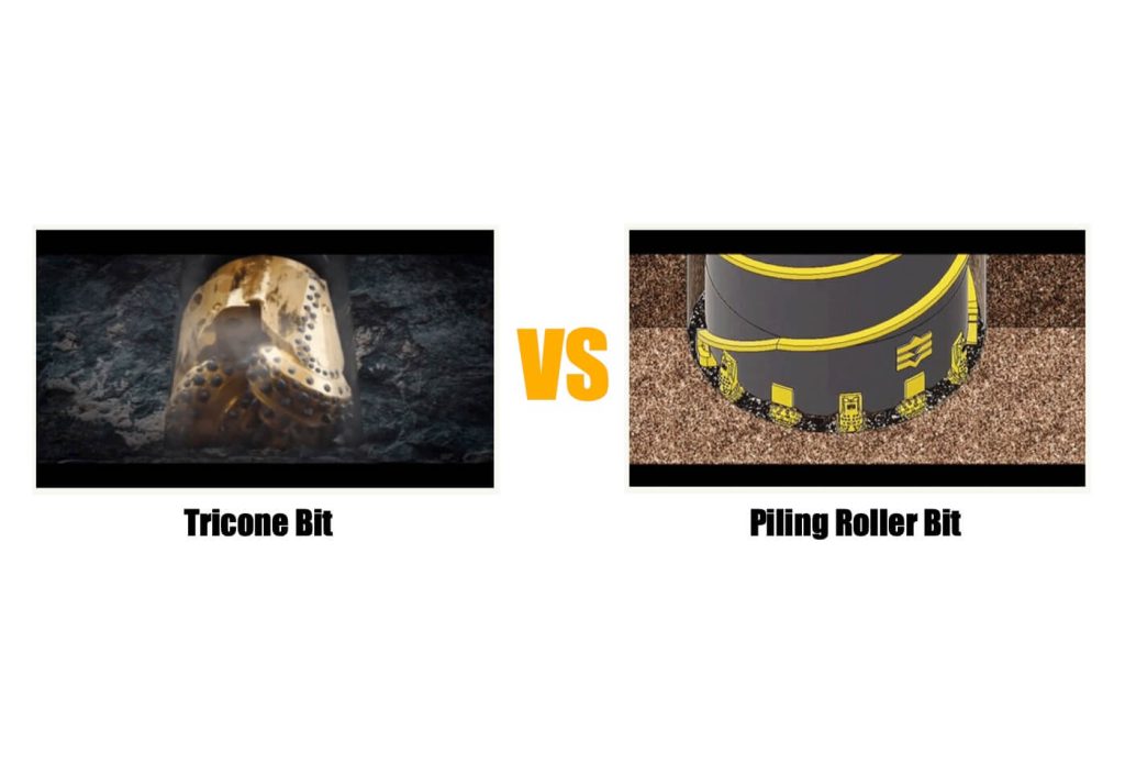 tricone bit VS Piling Roller Bit